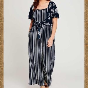 nwt! altar’d state/a beautiful soul tory jumpsuit